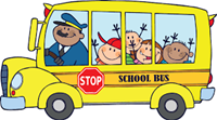 School bus full of kids